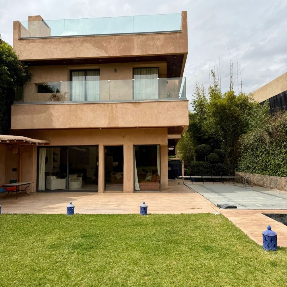 Villa Karim - Louer villa Marrakech familiale avec home cinéma et salle de jeux